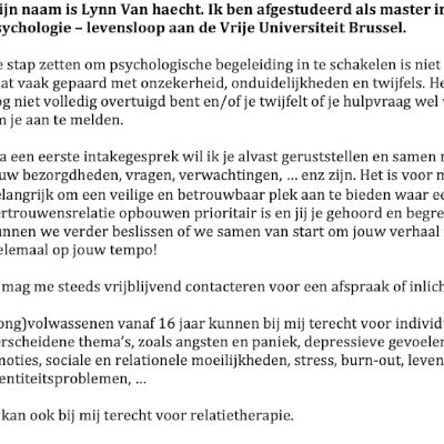Van haecht, Lynn Lynn Van haecht