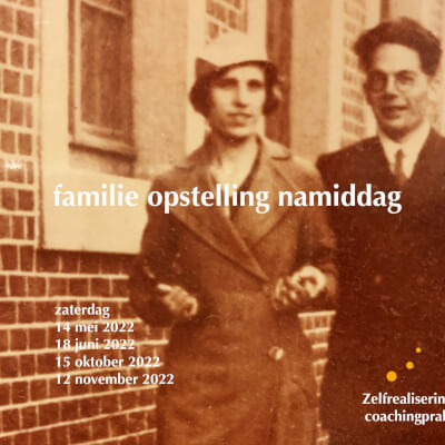 Familie opstelling namiddag Familie opstelling namiddag